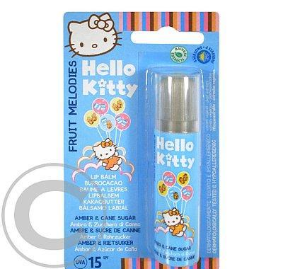 Hello Kitty Fruit Melodies Balzám Na Rty  5,7ml Jantar a Cukr