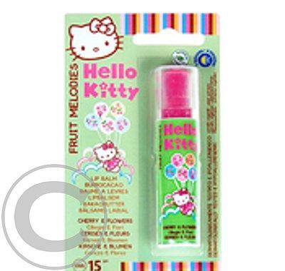 Hello Kitty Fruit Melodies Balzám Na Rty  5,7ml Třešen a Květiny