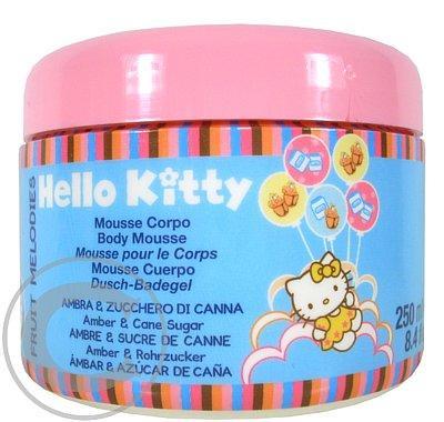 Hello Kitty Fruit Melodies Tělový Krém  250ml Jantar a Cukr