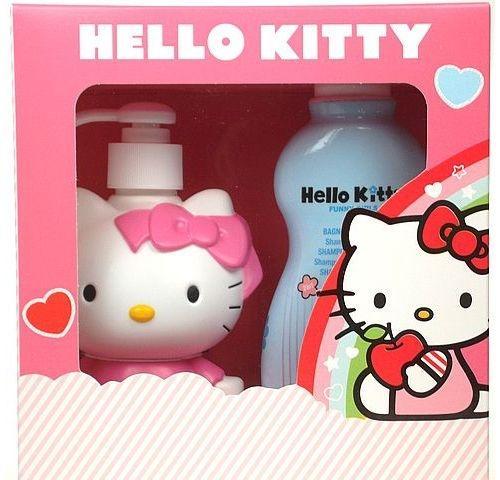 Hello Kitty Funny Girls 3D Set Cukrová Vata  500ml   250ml Funny Girls 3D Shampoo