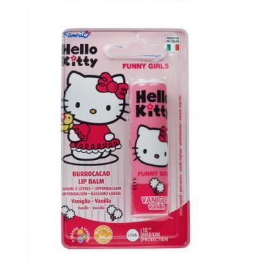 HELLO KITTY Funny Girls Lip Balm Vanilla 5,7 ml Vanilka, HELLO, KITTY, Funny, Girls, Lip, Balm, Vanilla, 5,7, ml, Vanilka