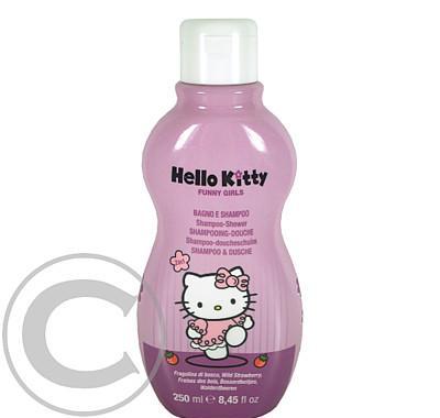 Hello Kitty Koupel A Šampon 2v1  250ml Jahoda