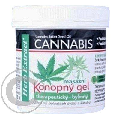 Herb Extract Cannabis Konopný masážní gel 250 ml