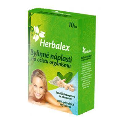 Herbalex bylinné detoxikační náplasti 10 ks   40 % gratis