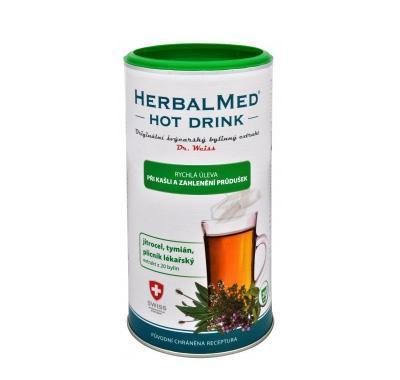 HERBALMED Dr.Weiss Hot drink kašel a průdušky 180 g, HERBALMED, Dr.Weiss, Hot, drink, kašel, průdušky, 180, g