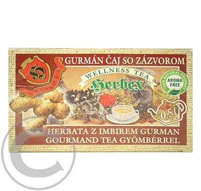 HERBEX Gurmán čaj se zázvorem 20x3g, HERBEX, Gurmán, čaj, se, zázvorem, 20x3g