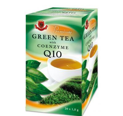 HERBEX Zelený čaj s Q10 Premium Tea 20x1,5 g, HERBEX, Zelený, čaj, Q10, Premium, Tea, 20x1,5, g