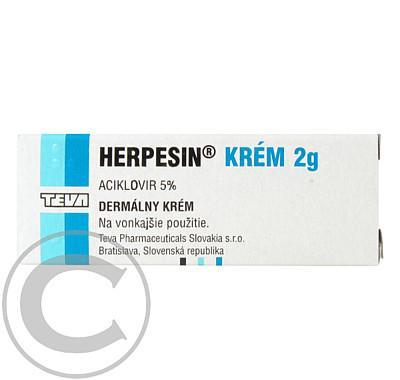 HERPESIN KRÉM  1X2GM 5% Krém, HERPESIN, KRÉM, 1X2GM, 5%, Krém