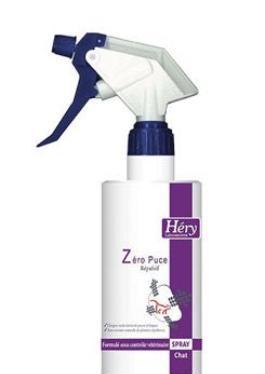 Héry Repelentní spray kočka Zéro Puce Repulsif 250 ml