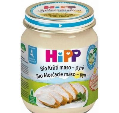 HIPP BABY BIO Bramborové pyré s kukuř. a krůtím 125 g, HIPP, BABY, BIO, Bramborové, pyré, kukuř., krůtím, 125, g