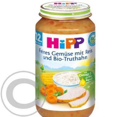 HIPP DĚTSKÉ MENU BIO Zelenina   rýže   krocaní maso 250g 6830, HIPP, DĚTSKÉ, MENU, BIO, Zelenina, , rýže, , krocaní, maso, 250g, 6830