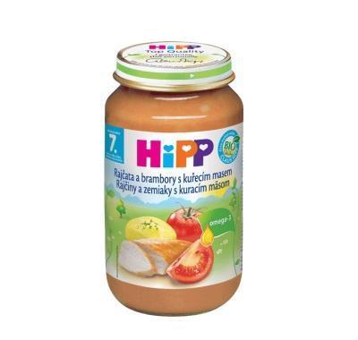 HIPP JUNIOR BIO Rajčata s bramborami a kuřetem 220 g