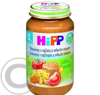 HIPP MENU BIO rajčata s těstovinami   telecí maso 220g CZ6830