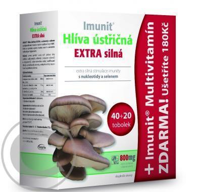 HLÍVA ústřičná EXTRA Imunit 40 20tob.  Multivitamín ZDARMA