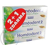 Homeodent 2 citrón zub. pasta 2   1 zdarma, Homeodent, 2, citrón, zub., pasta, 2, , 1, zdarma