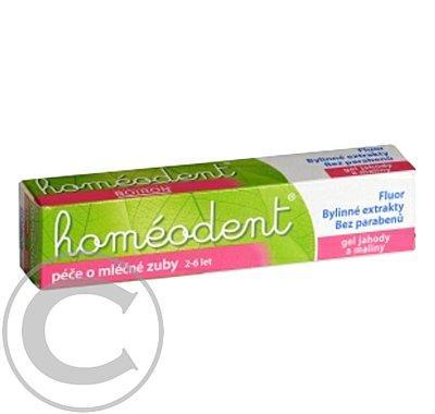 HOMEODENT komplexní péče jahoda   malina 50 ml