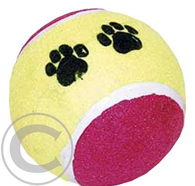 Hračka pes Míč tenisový 12,5cm FL 1ks