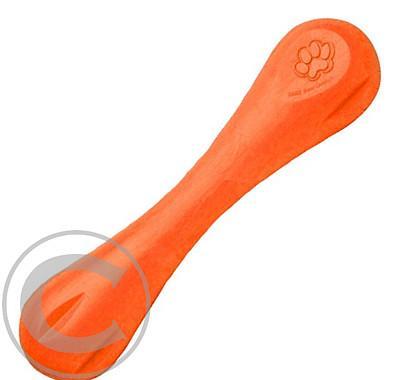 Hračka pes Zogoflex kost velká oranžová 20,5cm, Hračka, pes, Zogoflex, kost, velká, oranžová, 20,5cm