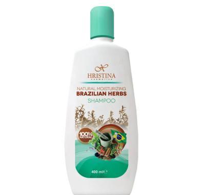 HRISTINA Přírodní hydratační šampon brazilské bylinky 400 ml