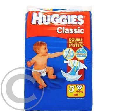 Huggies classic/economy 3 midi (58/54ks)jumbo, Huggies, classic/economy, 3, midi, 58/54ks, jumbo