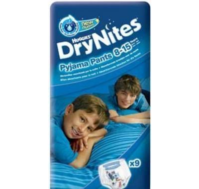 HUGGIES DRY NITES kalhotky absorpční 8-15 let L/boys/25 - 57 kg/9 ks, HUGGIES, DRY, NITES, kalhotky, absorpční, 8-15, let, L/boys/25, 57, kg/9, ks