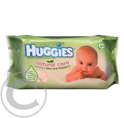 Huggies vlhčené ubrousky Aloe a Vitamín E  64ks, Huggies, vlhčené, ubrousky, Aloe, Vitamín, E, 64ks