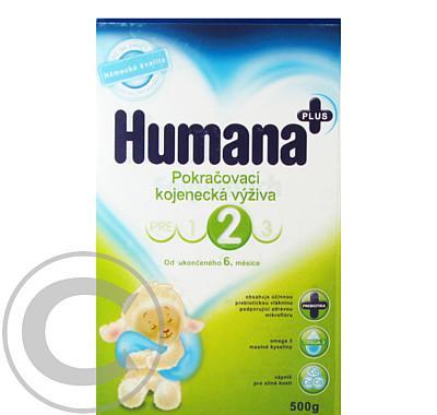 Humana 2 pokračovací kojenecká výživa od 6.měsíce 500g