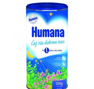 Humana Čaj Na dobrou noc 200 g od 1. týdne, Humana, Čaj, Na, dobrou, noc, 200, g, od, 1., týdne