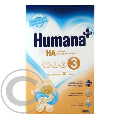 Humana HA3 mléčná kojenecká výživa od 10.měsíce 500g