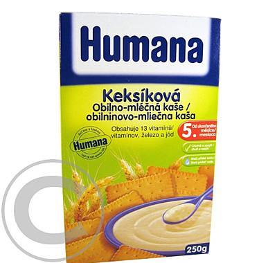 Humana kaše obilno-mléčné 250g  keksíková od 5.měsíce