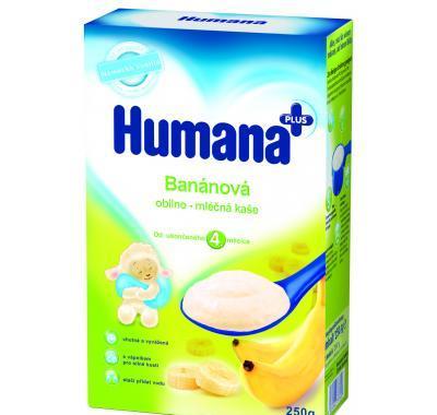 Humana mléčná kaše banánová od 4. měsíce 250 g