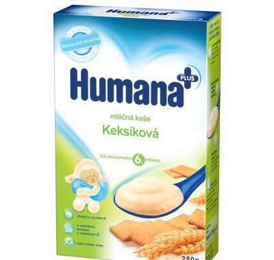 Humana mléčná kaše keksíková od 6. měsíce 250 g