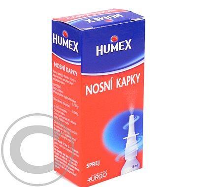 HUMEX NOSNÍ KAPKY SPR NAS 1X15ML, HUMEX, NOSNÍ, KAPKY, SPR, NAS, 1X15ML