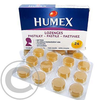 Humex pastilky citronové 24ks