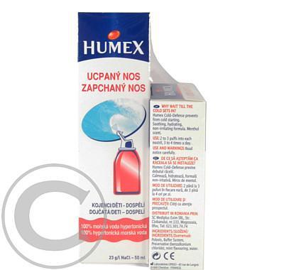 Humex Ucpaný nos 50ml Sprej proti rýmě 15ml ZDARMA, Humex, Ucpaný, nos, 50ml, Sprej, proti, rýmě, 15ml, ZDARMA