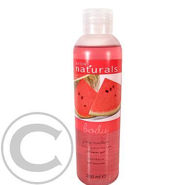 Hydratační sprchový gel s melounem Naturals (Watermelon Shower Gel) 200 ml