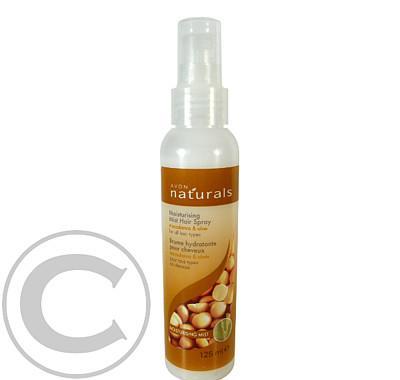 Hydratační sprej s aloe a makadamovým olejem pro všechny typy vlasů Naturals (Macadami & Aloe Spray) 125 ml