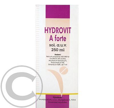 HYDROVIT A FORTE 625KU/ML A.U.V. SOL 250ML, HYDROVIT, A, FORTE, 625KU/ML, A.U.V., SOL, 250ML