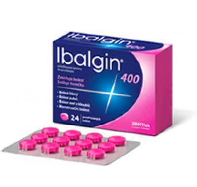 IBALGIN Potahované tablety 24x400 mg, IBALGIN, Potahované, tablety, 24x400, mg
