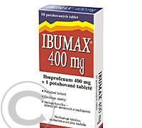 IBUMAX 400 MG  10X400MG Potahované tablety, IBUMAX, 400, MG, 10X400MG, Potahované, tablety