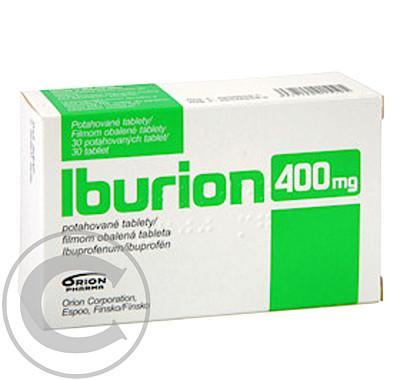 IBURION 400 MG  10X400MG Potahované tablety, IBURION, 400, MG, 10X400MG, Potahované, tablety