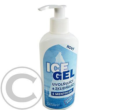 ICE GEL masážní gel 200ml dávkovač, ICE, GEL, masážní, gel, 200ml, dávkovač