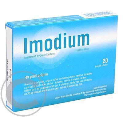 IMODIUM  20X2MG Tobolky, IMODIUM, 20X2MG, Tobolky