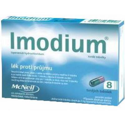 IMODIUM  8X2MG Tobolky, IMODIUM, 8X2MG, Tobolky