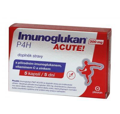 Imunoglukan P4H® ACUTE! 5 kapslí, Imunoglukan, P4H®, ACUTE!, 5, kapslí