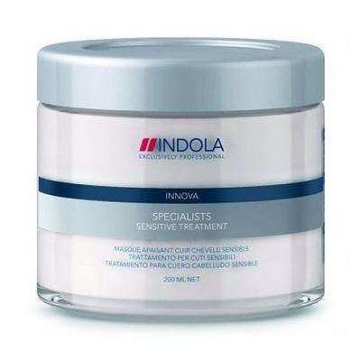 Indola Innova Specialist Sensitive Treatment Mask 200 ml Maska pro citlivé vlasy