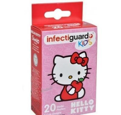 Infectiguard Hello Kitty KIDS náplast 20ks : VÝPRODEJ, Infectiguard, Hello, Kitty, KIDS, náplast, 20ks, :, VÝPRODEJ