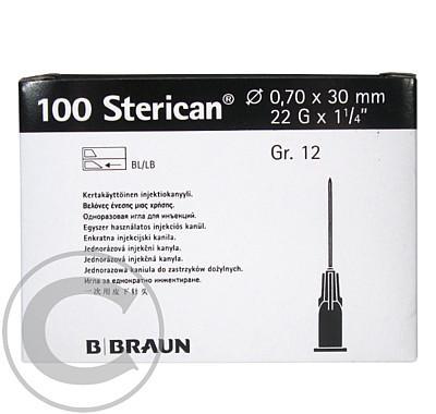 Injekční jehla 0.7 x 30 mm 22 G černá 100 ks Sterican, Injekční, jehla, 0.7, x, 30, mm, 22, G, černá, 100, ks, Sterican