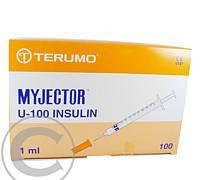Injekční stříkačka inzulínová 1 ml U100 100 ks TERUMO fixovaná BS-N1H2913