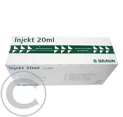 Injekční stříkačka Luer PH 20 ml Braun/100 ks, Injekční, stříkačka, Luer, PH, 20, ml, Braun/100, ks